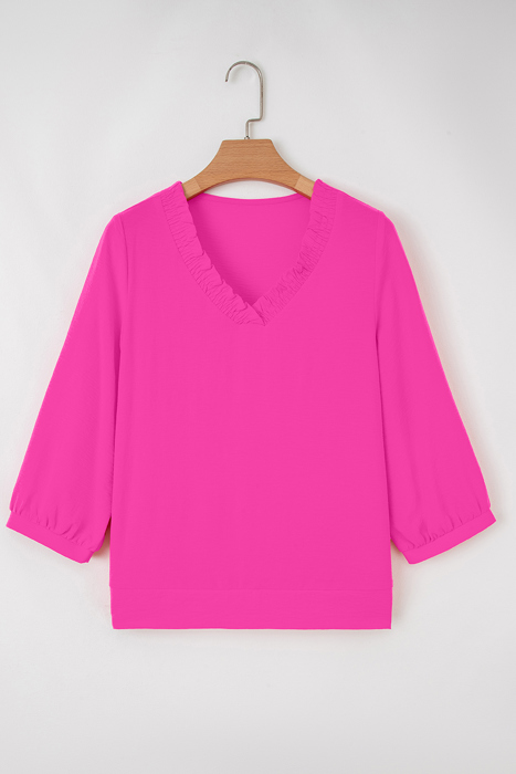 The Effortless Frill Blouse | S-XL