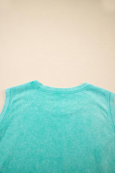 Soft Fade Tank & Split Skirt Set  | S-XL