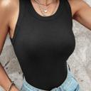  Slim-Fit Ribbed Padded Tank Top | S-XL