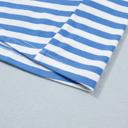  Nautical Stripe Tie Mini T-Shirt Dress | S-XL