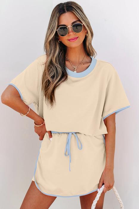 Urban Edge Colorblock Tee Skort 2-Piece | S-XL