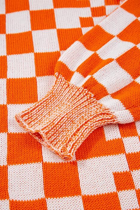 Urban Check Open-Front Cardigan | S-XL