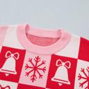  Yuletide Plaid Tunic Knitwear Sweater | S-XL