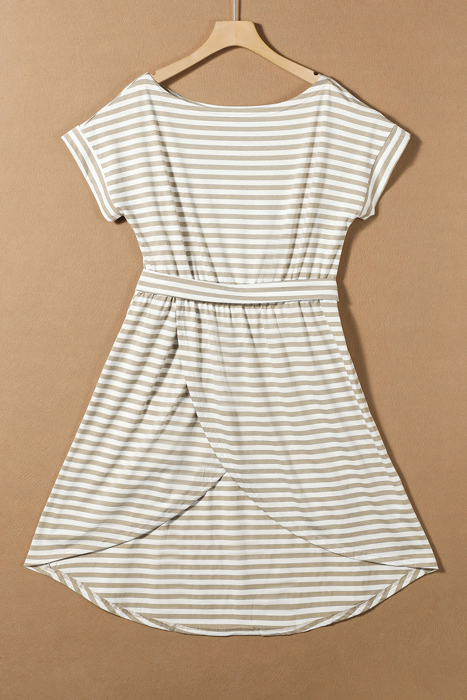 Wrapped Hemline Dress | S-XL