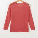  Crochet Open-Knit Sweater Top | S-XL