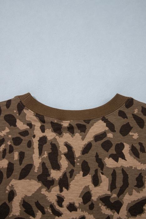 Spotted & Striped Cozy Pullover Sweatshirt | S-XL