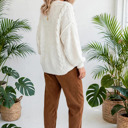  Cozy Season Babe Elastic Waist Corduroy Pants with Pockets | S-XL