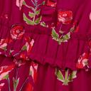  Floral Print V Neck Maxi Dress | S-XL