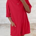  Relaxed Fit Pocketed Romper | S-XL