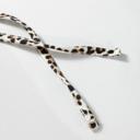  Noir Leopard Luxe Drawstring Hoodie | S-XL