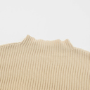  Pocket Ribbed Knit Short Sleeve Sweater | S-XL