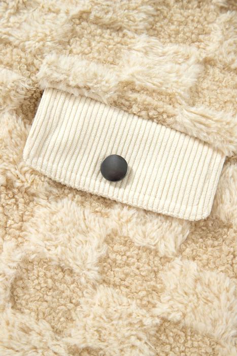 Cozy Checkered Corduroy Shacket | S-XL