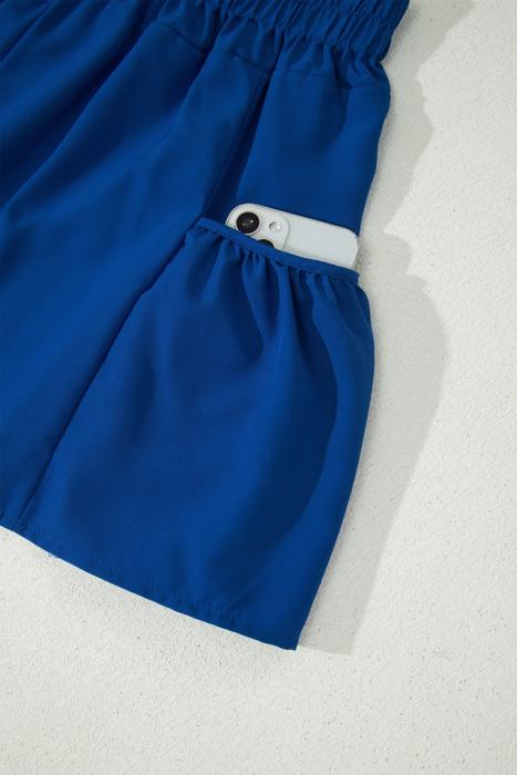 Ribbed Slim Tank Pocket Shorts Set | S-XL