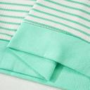  Stripe Colorblock Trim Short Sleeve Tee | S-XL