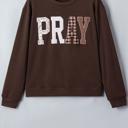  Prairie Charm Plaid Sweatshirt | S-XL