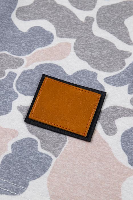 Denim Block Camo Tee | S-XL
