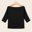  Elara Chic 3/4 Off Shoulder Top | S-XL
