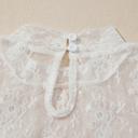  Floral Lace Mesh Long Sleeve Top | S-XL