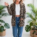  Leopard Print Open Front Cardigan | S-XL