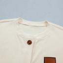  Ribbed Denim Patch Shirt | S-XL