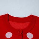  Dotline Drape Button-Front Cardigan | S-XL