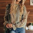  Cuff Long Sleeve Blouse