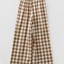  Gingham Plaid Tie-Waist Pants | S-XL