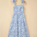  Floral Tie-Strap High Waist Maxi Dress | S-XL