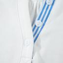  Striped Frill Collar Short Sleeve Blouse | S-XL