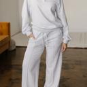  Polo V-Neck Pullover & Drawstring Pants Set | S-XL