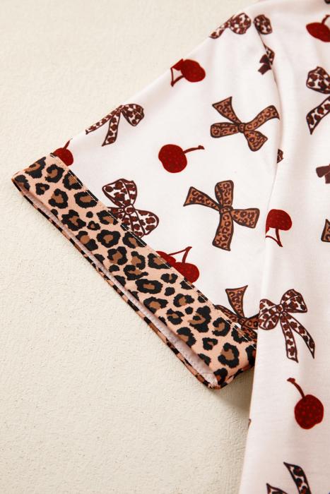 Bow & Cherry Patchwork Dream PJ Set | S-XL