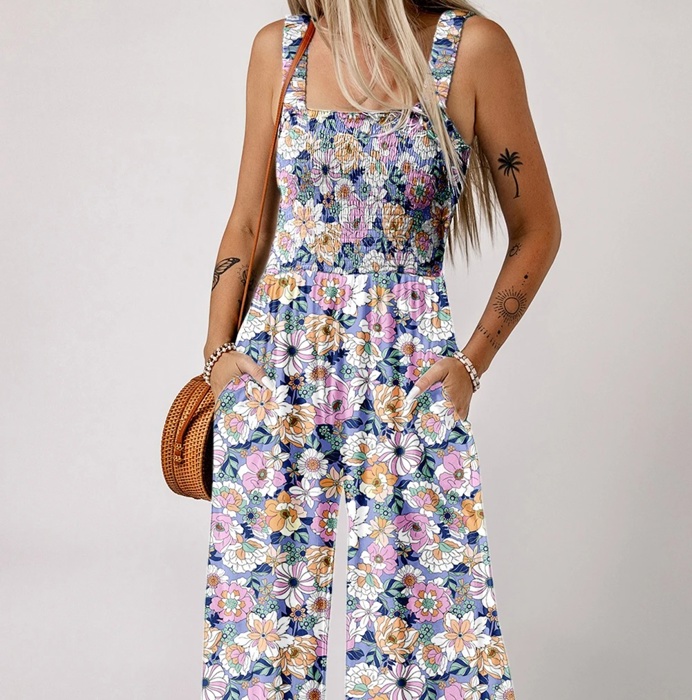 Flora Belle High-Waist Jumpsuit | S-XL