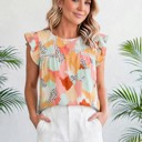  Season Style Ruffled Sleeve Tank | Free Shipping