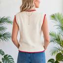  Crew Neck Plaid Crawfish Sweater Vest | S-XL