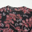  Midnight Bloom Retro Floral Mesh Dress | S-XL