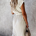  Wrapped Hemline Dress | S-XL