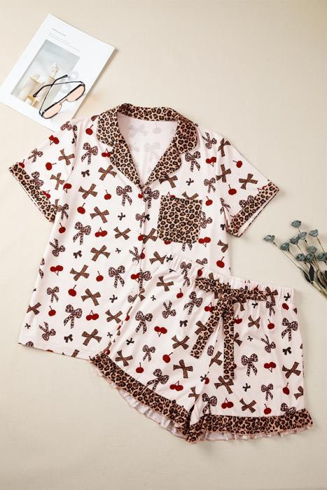 Bow & Cherry Patchwork Dream PJ Set | S-XL
