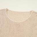  Crochet Open-Knit Sweater Top | S-XL