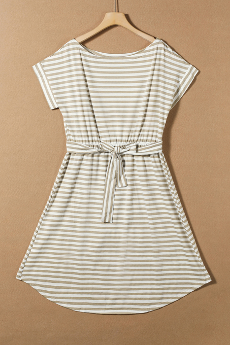 Wrapped Hemline Dress | S-XL