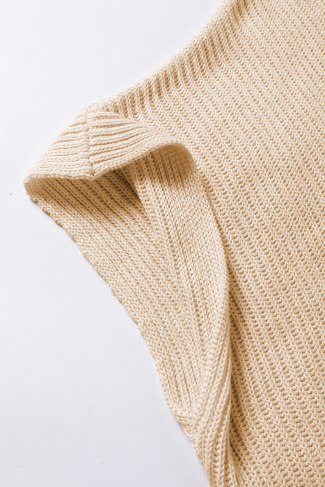 Free Flow Oversized Side-Slit Sweater | S-XL
