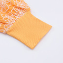  Flower Puff Sleeve Ribbed Knit Top | S-XL