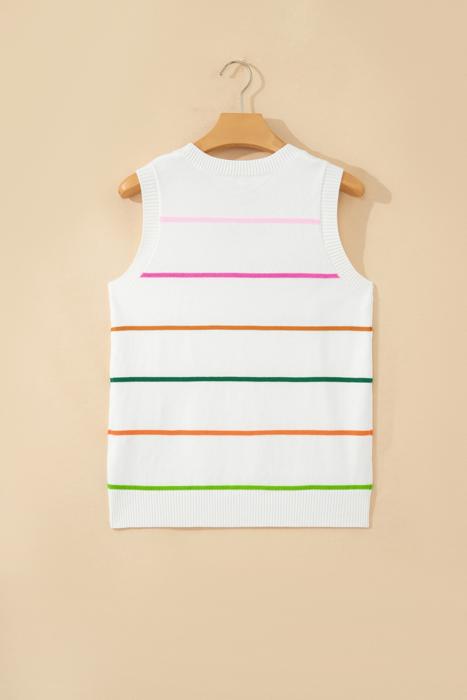 Chic Lines Sweater Tank | S-XL