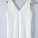  Crochet Lace V-Neck Relaxed Tank | S-XL