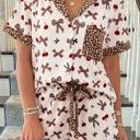  Bow & Cherry Patchwork Dream PJ Set | S-XL