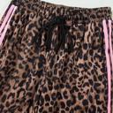  Striped Detail Leopard Matching Set | S-XL