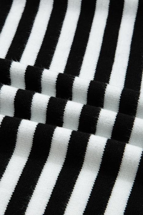Statement Stripe Chic Colorblock Sweater | S-XL