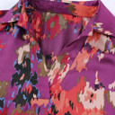  Graffiti Puff Sleeve Blouse | Free Shipping
