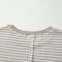  Striped Oversized Drop Shoulder Top | S-XL