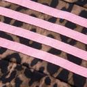  Striped Detail Leopard Matching Set | S-XL
