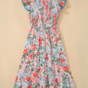  Meadow Bloom Flutter Sleeve Dress | S-XL